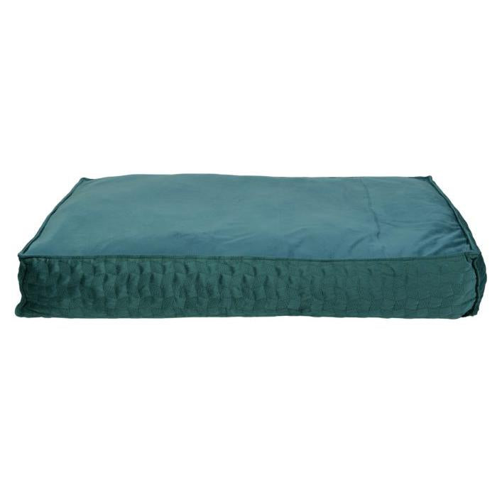 Cosmic Comfort Bud'Z Cushion Bed For Dogs & Cats - Opal Green - 100X70X16Cm