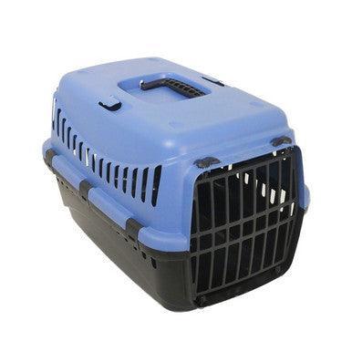 Stylish Slate Blue & Black Small Rosewood Eco-Friendly Pet Carrier