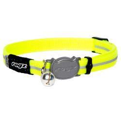 Rogz Alleycat Dayglo Safety Collar - Bright And Stylish Protection For Your Feline Friend!