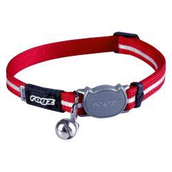 Vibrant Red Rogz Alleycat Safety Collar For Happy Felines