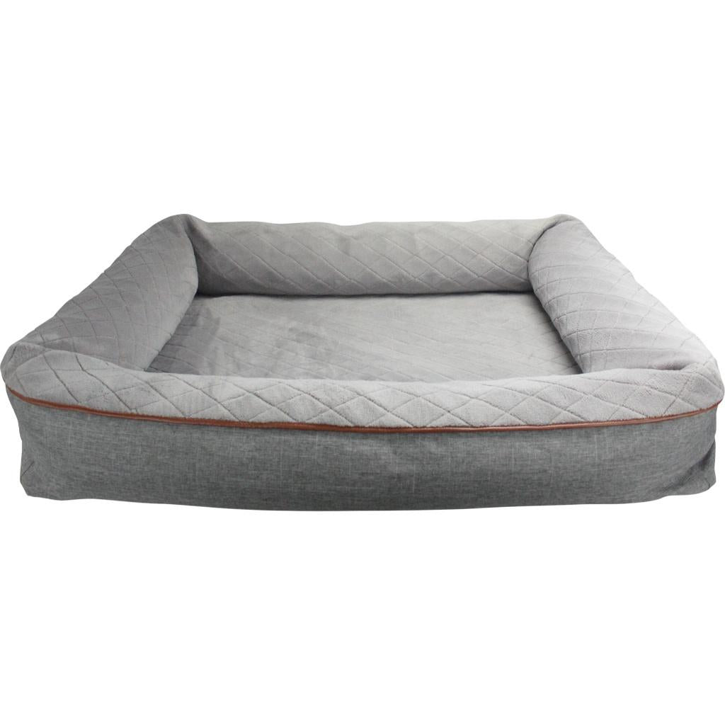 Cozy Gray Snuggle Pet Bed By Beonebreed - Perfect Medium Size For Your Furry Friend!