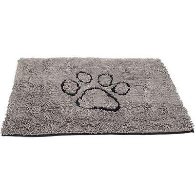 Smart And Stylish Dirty Dog Doormat - Large Grey Edition