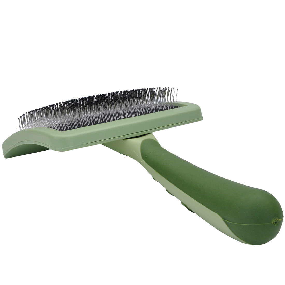 Safari Curved Firm Slicker Brush For Dogs - Perfect Medium Size For Grooming